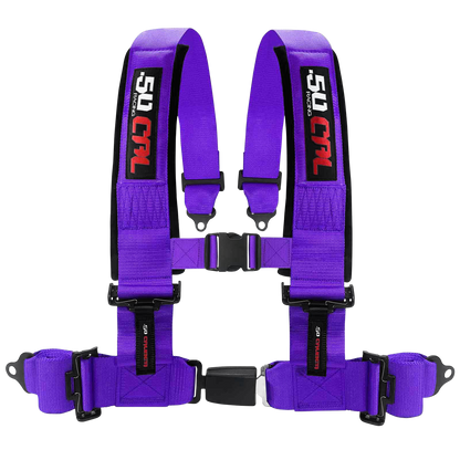 2" & 3" 4 point Harness with push button release