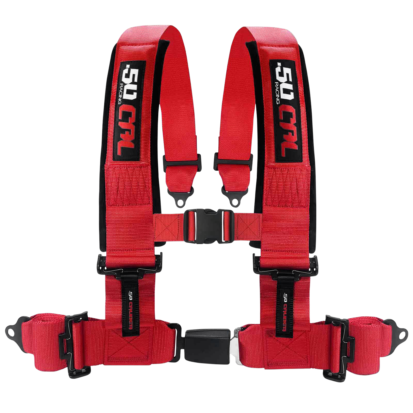 2" & 3" 4 point Harness with push button release