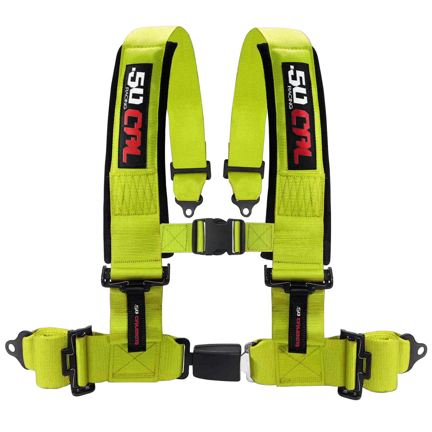 2" & 3" 4 point Harness with push button release