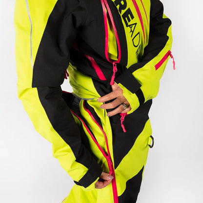 Acid Lime / Black Womens Gravity Mono Suit