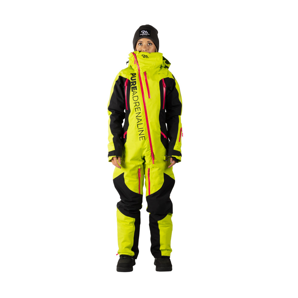 Acid Lime / Black Womens Gravity Mono Suit