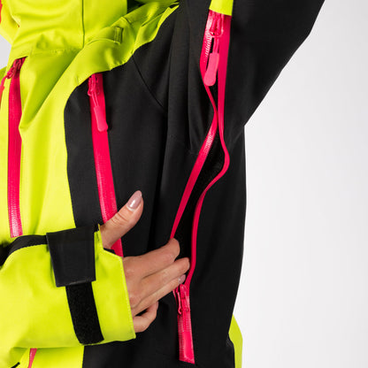 Acid Lime / Black Womens Gravity Mono Suit