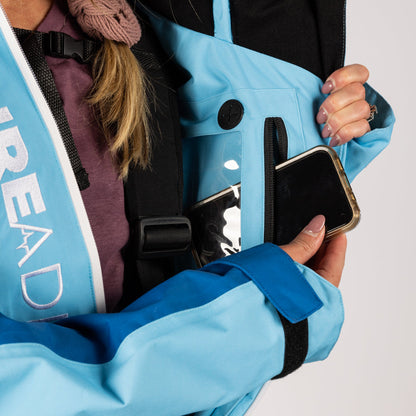Splish Splash / Snorkel Blue  Womens Drop Mono Suit