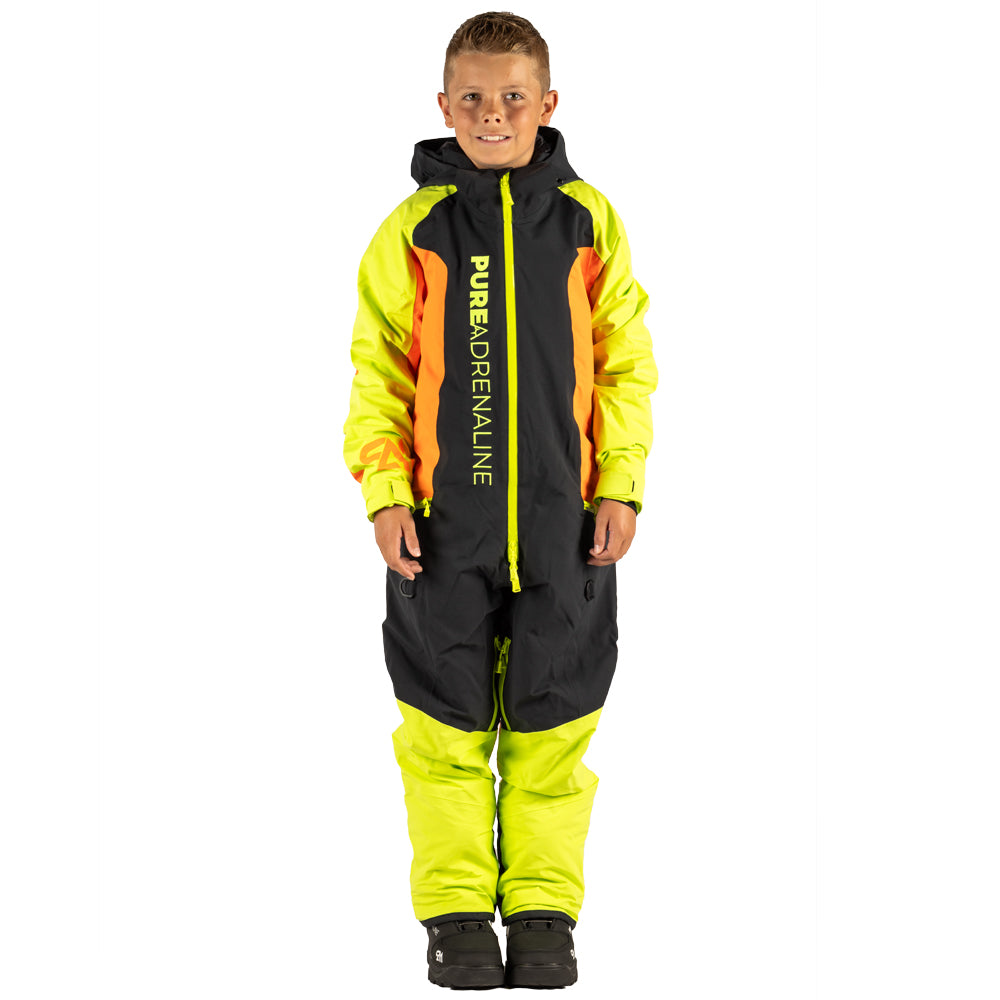 Orange / Black  Youth Mono Suit