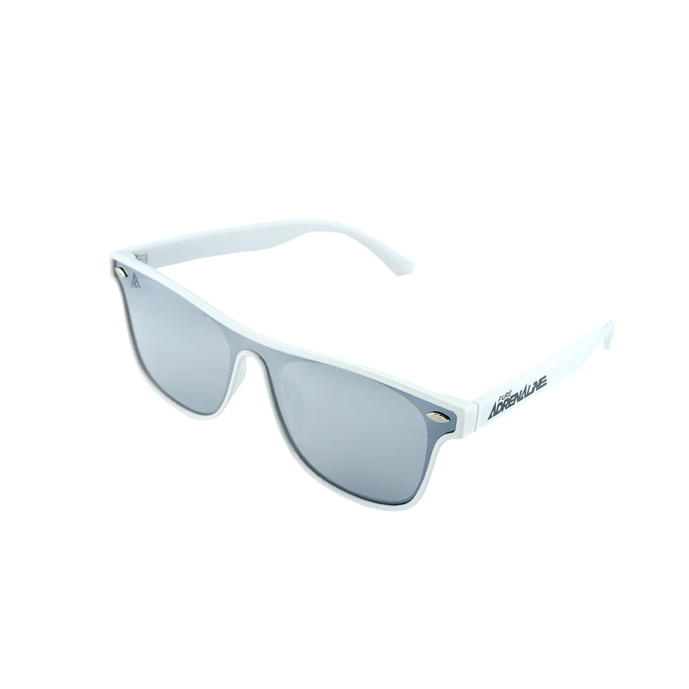 White/Silver Polarized Twitch Sunglasses (2024)