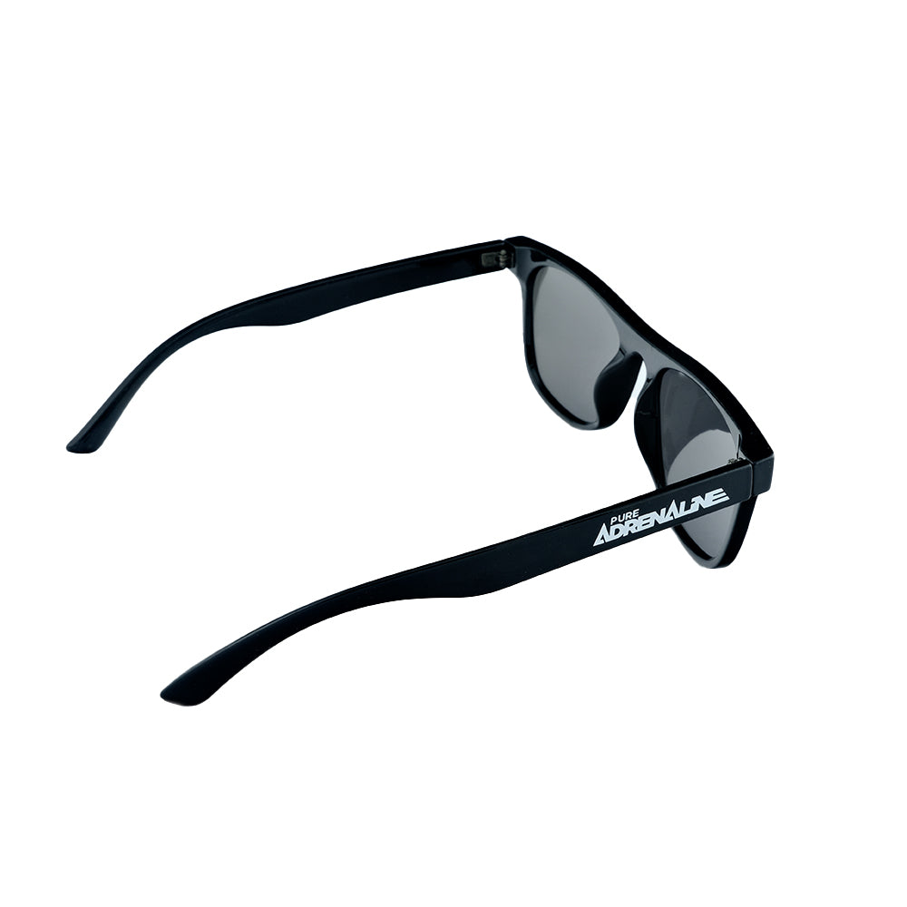 Black/Silver Polarized Twitch Sunglasses (2024)