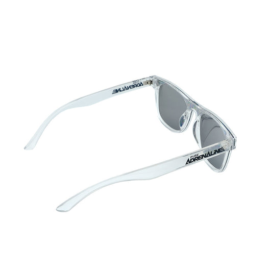 Clear/Silver Polarized Twitch Sunglasses (2024)