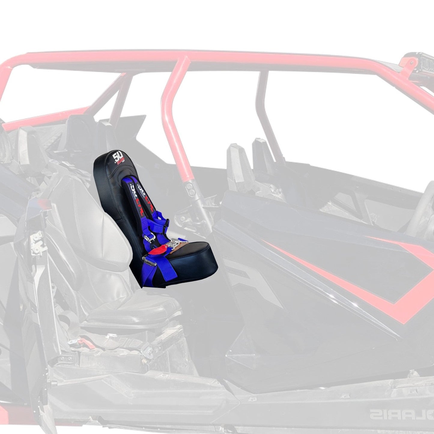 RZR PRO XP 4 Rear Bump Seat & Safety Harness