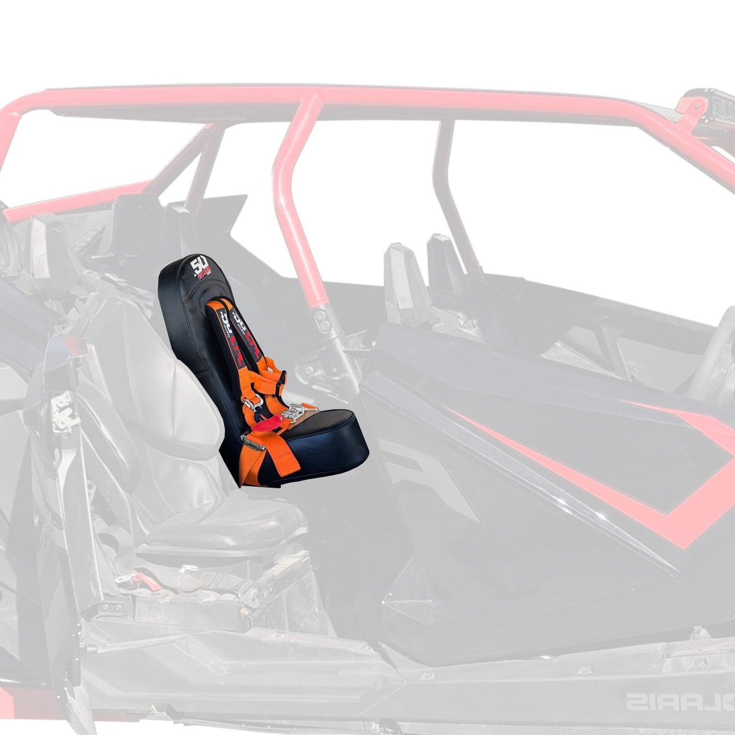 RZR PRO XP 4 Rear Bump Seat & Safety Harness