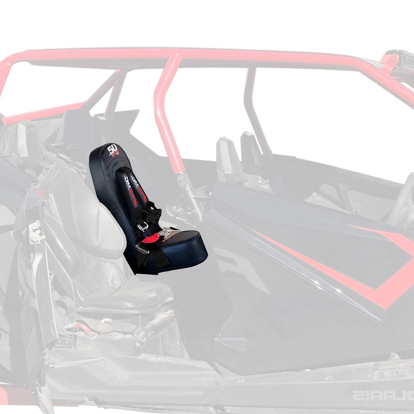 RZR PRO XP 4 Rear Bump Seat & Safety Harness
