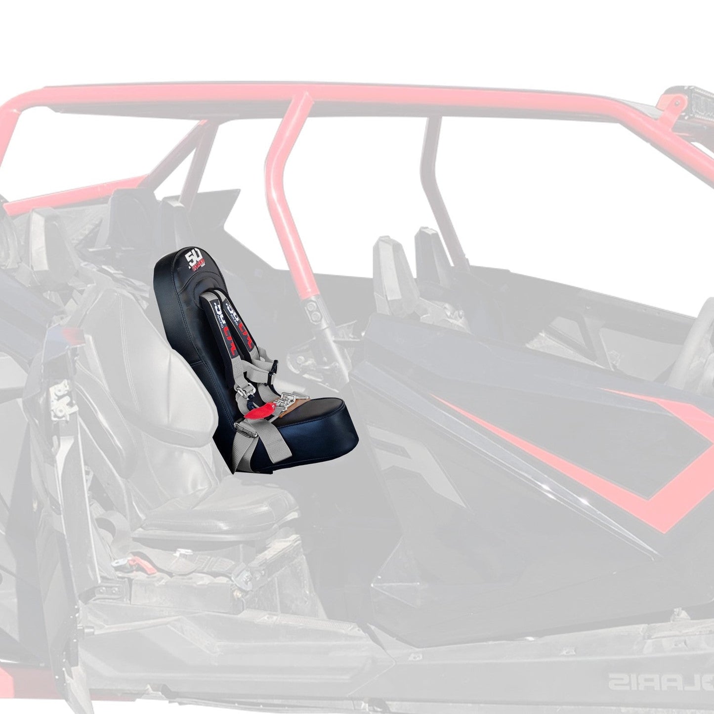 RZR PRO XP 4 Rear Bump Seat & Safety Harness
