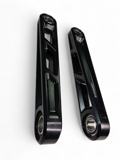 2024+ Can Am Maverick R Front Sway Bar Links Anodized Black