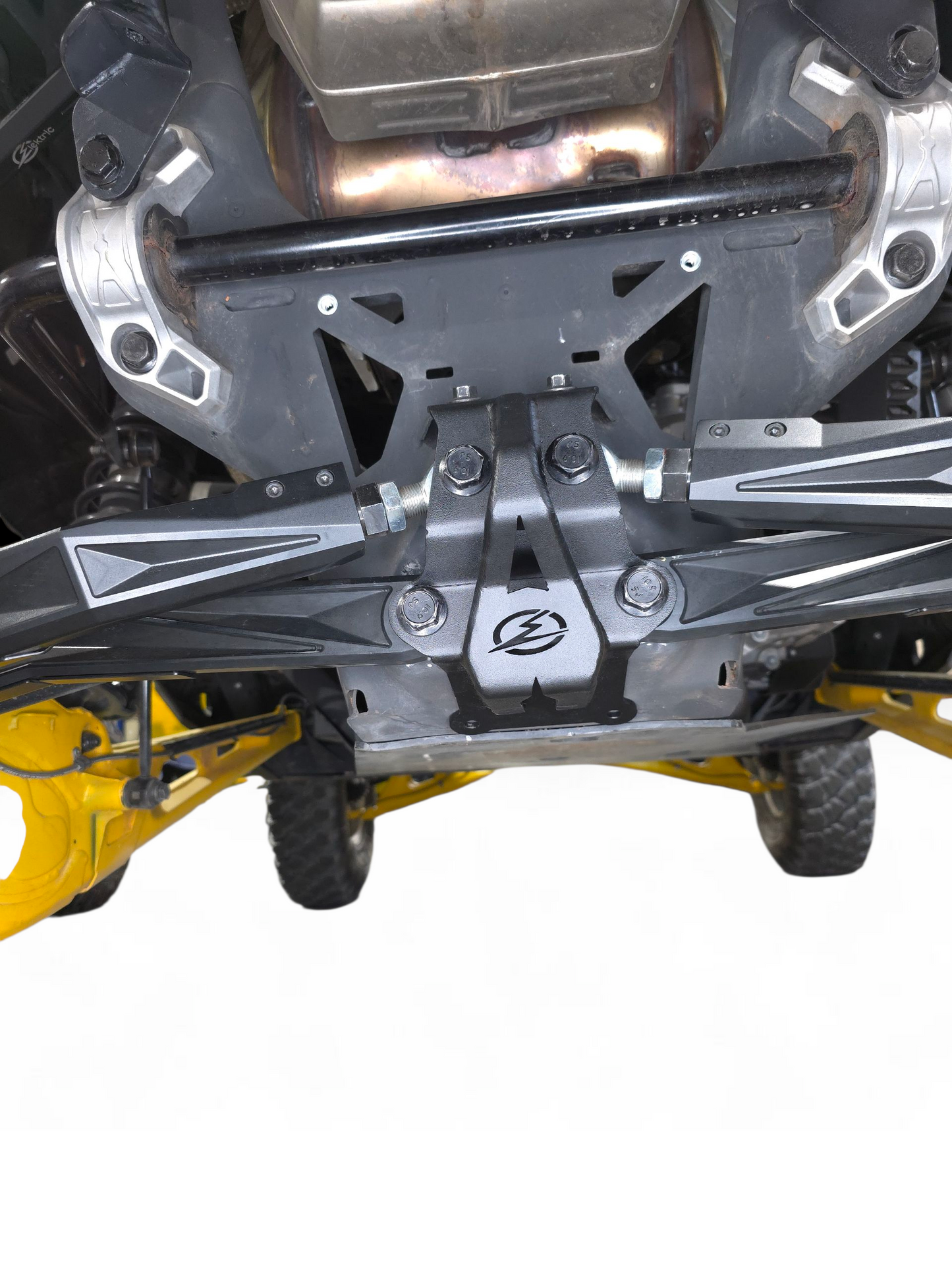 2024-26 Can Am Maverick R Sheet Metal Radius Rod Plate (4 Seat) Works with both RC models