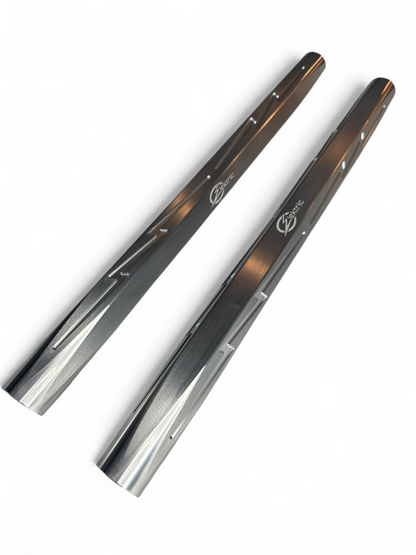 2024+ Can Am Maverick R Billet Tie Rods Anodized Clear