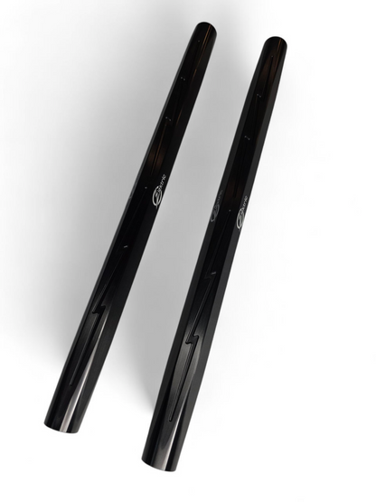 2017+ Can Am X3 Maverick Billet Tie Rods Anodized Black (RS 72" Model Only)