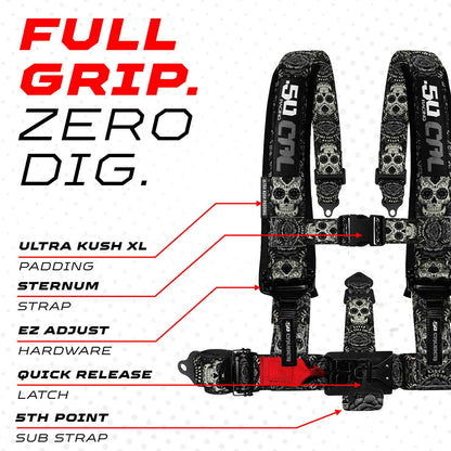 2" & 3" 4 Point Quick Fit Harness