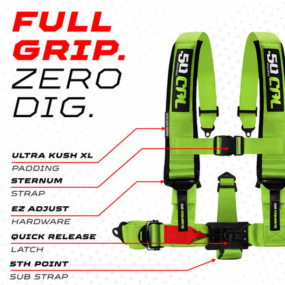 2" & 3" 4 Point Quick Fit Harness