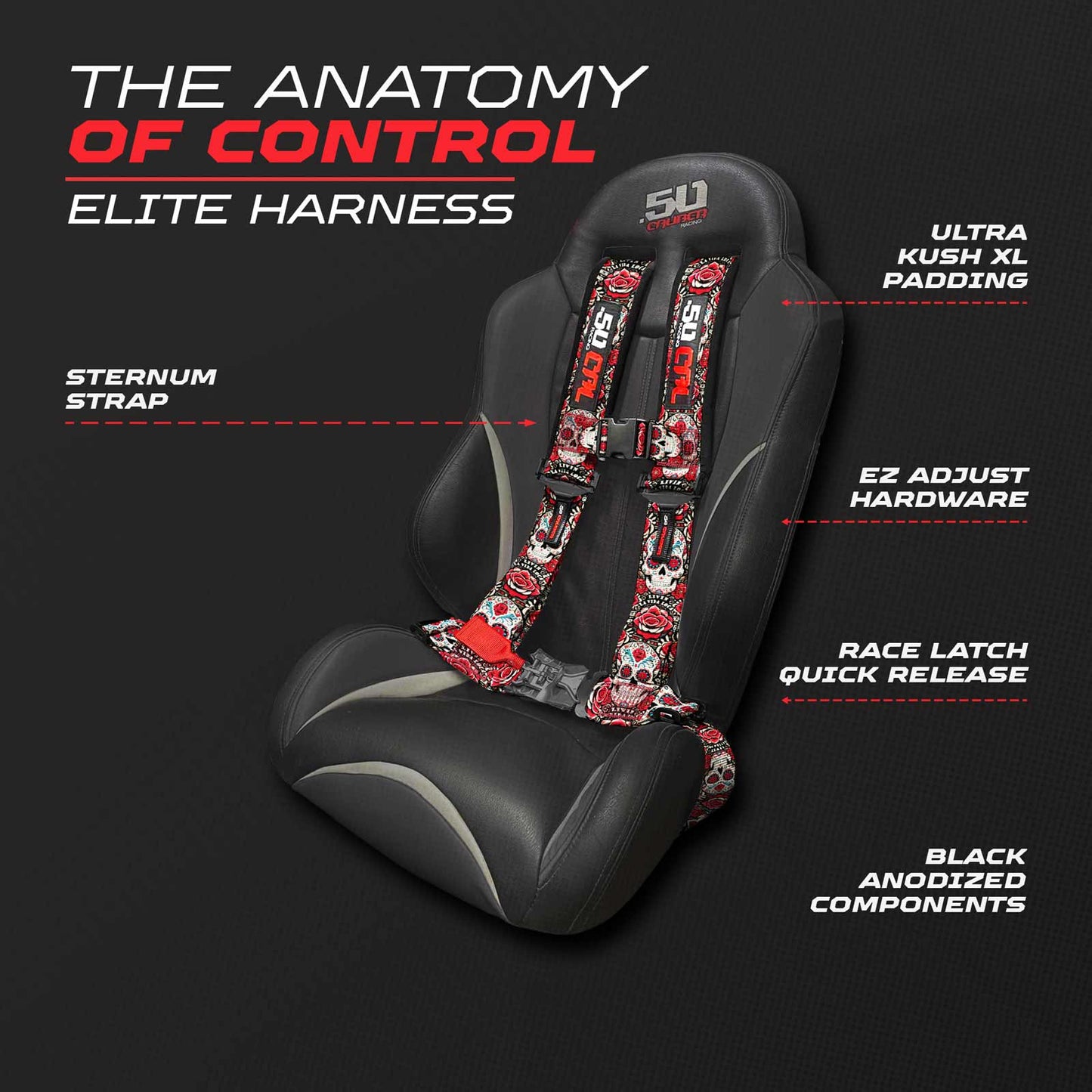 2" & 3" 4 Point Quick Fit Harness