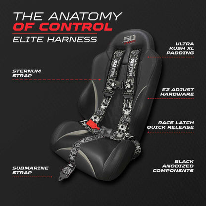 2" & 3" 4 Point Quick Fit Harness