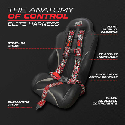 2" & 3" 4 Point Quick Fit Harness