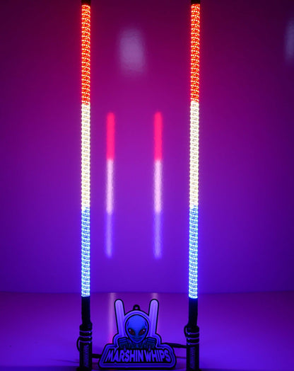 V2 Black Out Whips: The Ultimate Stealth Set