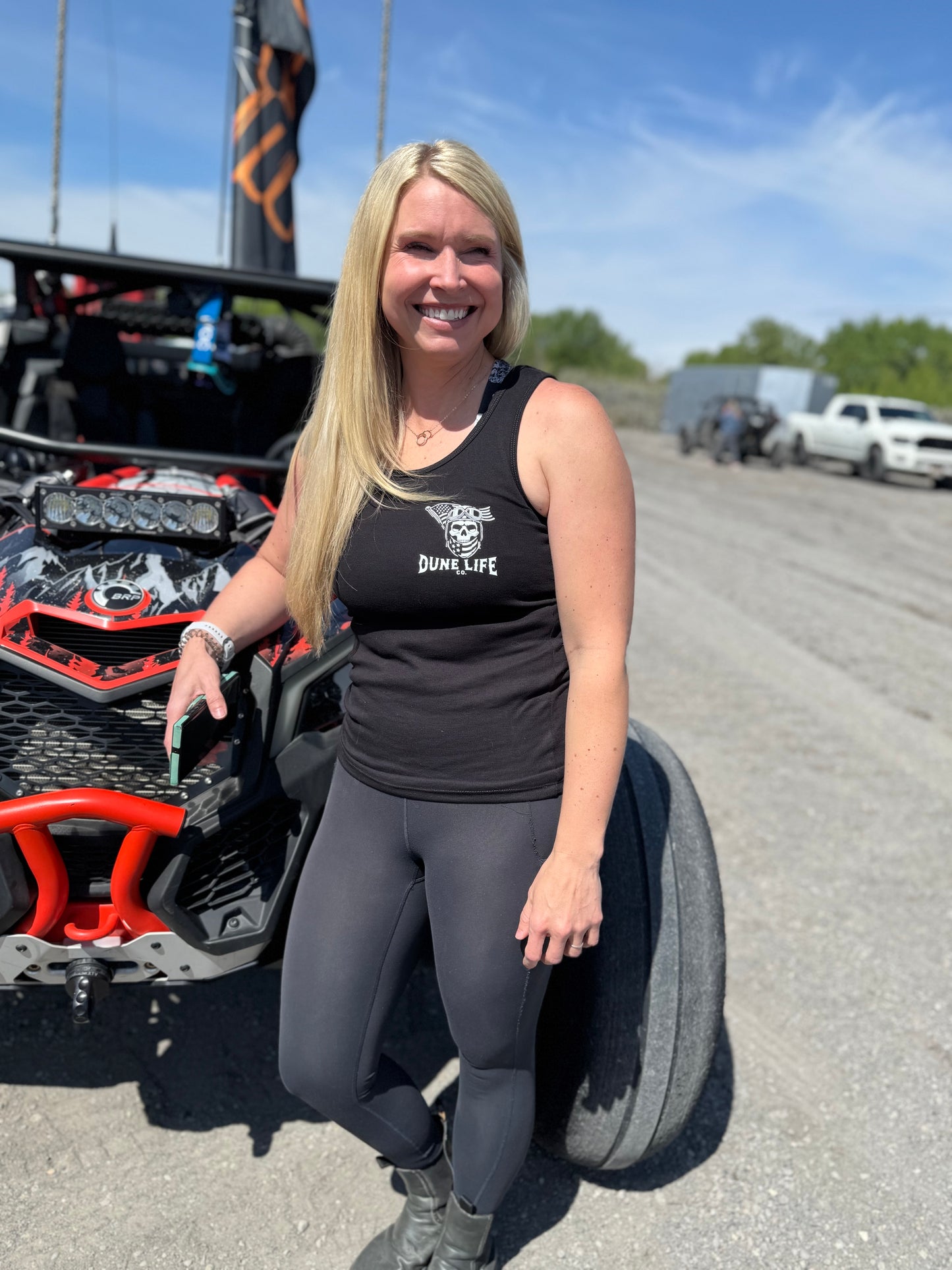 Woman's Skull & Reaper Tank Top