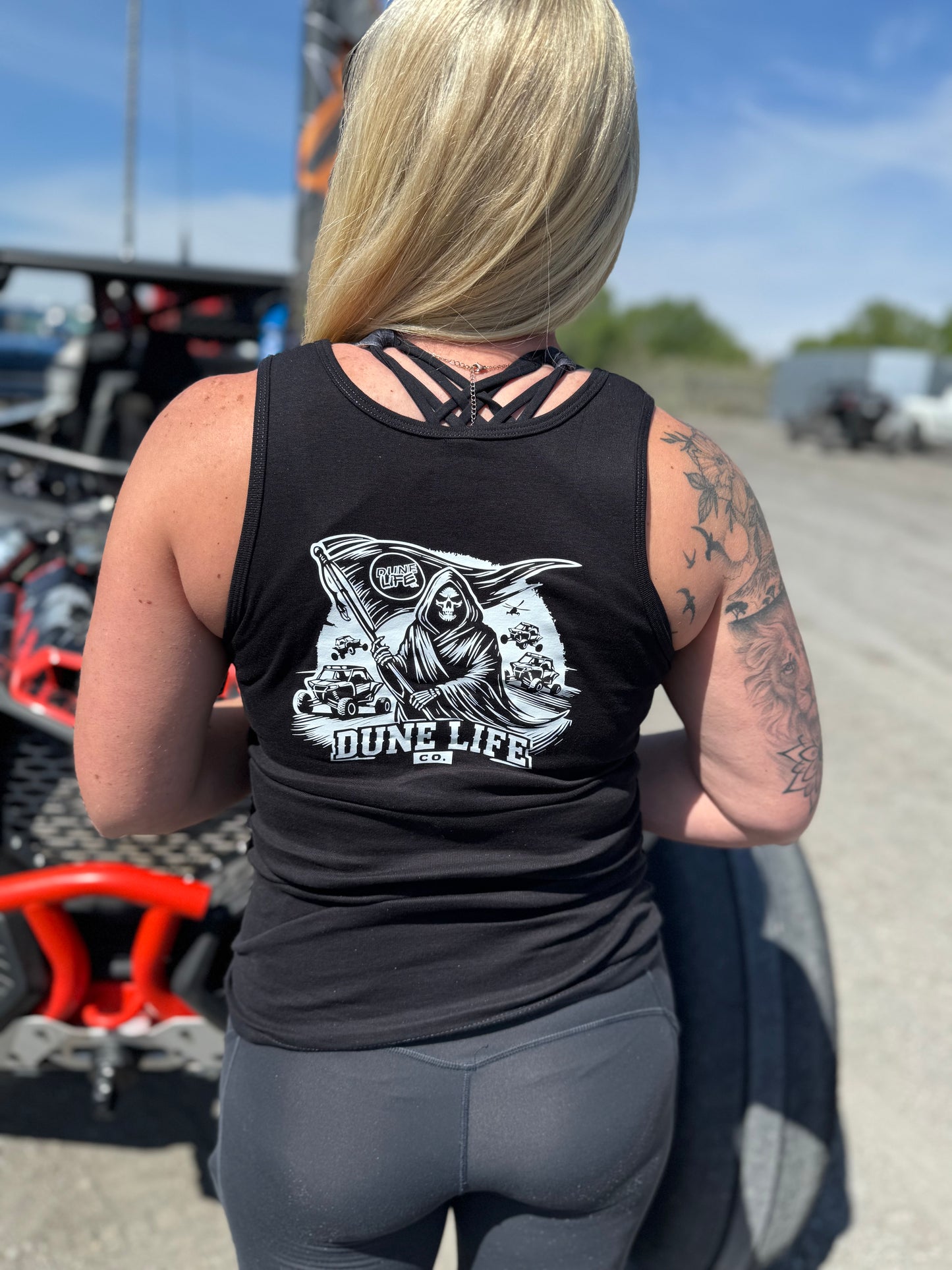 Woman's Skull & Reaper Tank Top