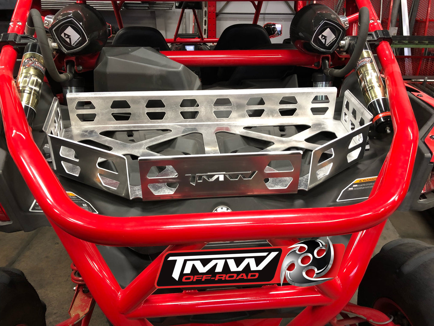 TMW X3/ Maverick R - Cooler/ Cargo Rack