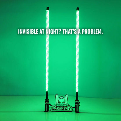 V2 Black Out Whips: The Ultimate Stealth Set