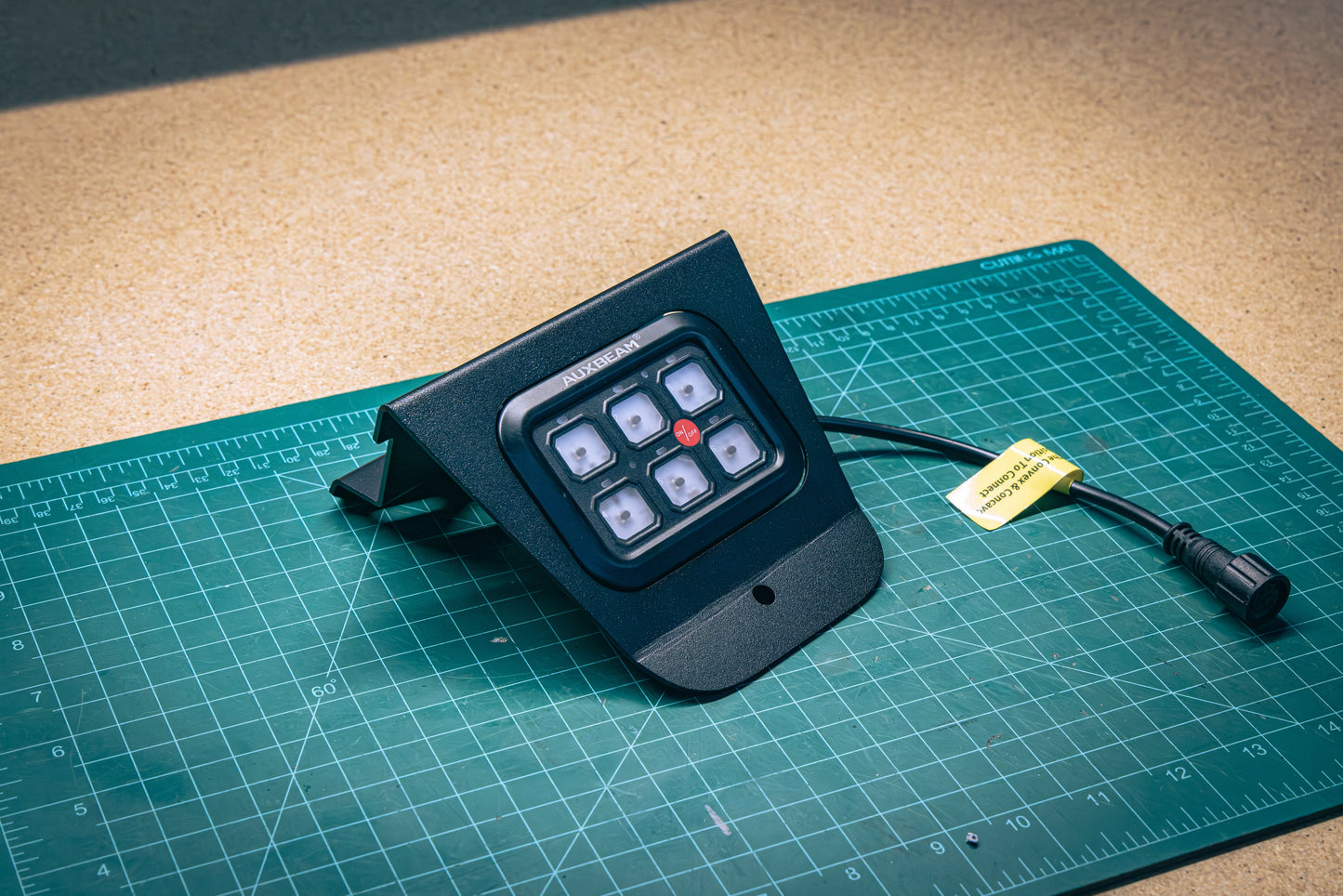 StayFlush Pro R Lower Dash Panel Mount Auxbeam 6