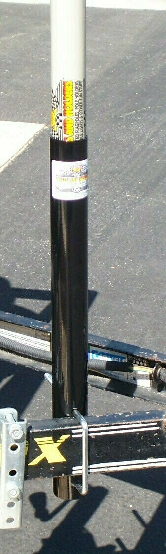 RV Telescopic Flagpole + 6" Frame Kit | Designed for Tow Trailers