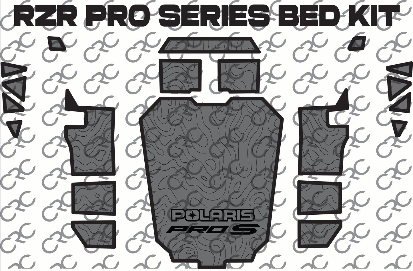 Polaris Pro Series - Bed Kit 4 Seat
