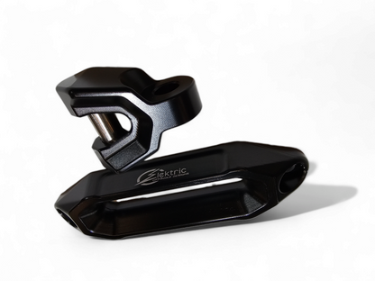 Elektric Offroad Designs UTV Winch Fairlead and Hook (Black)