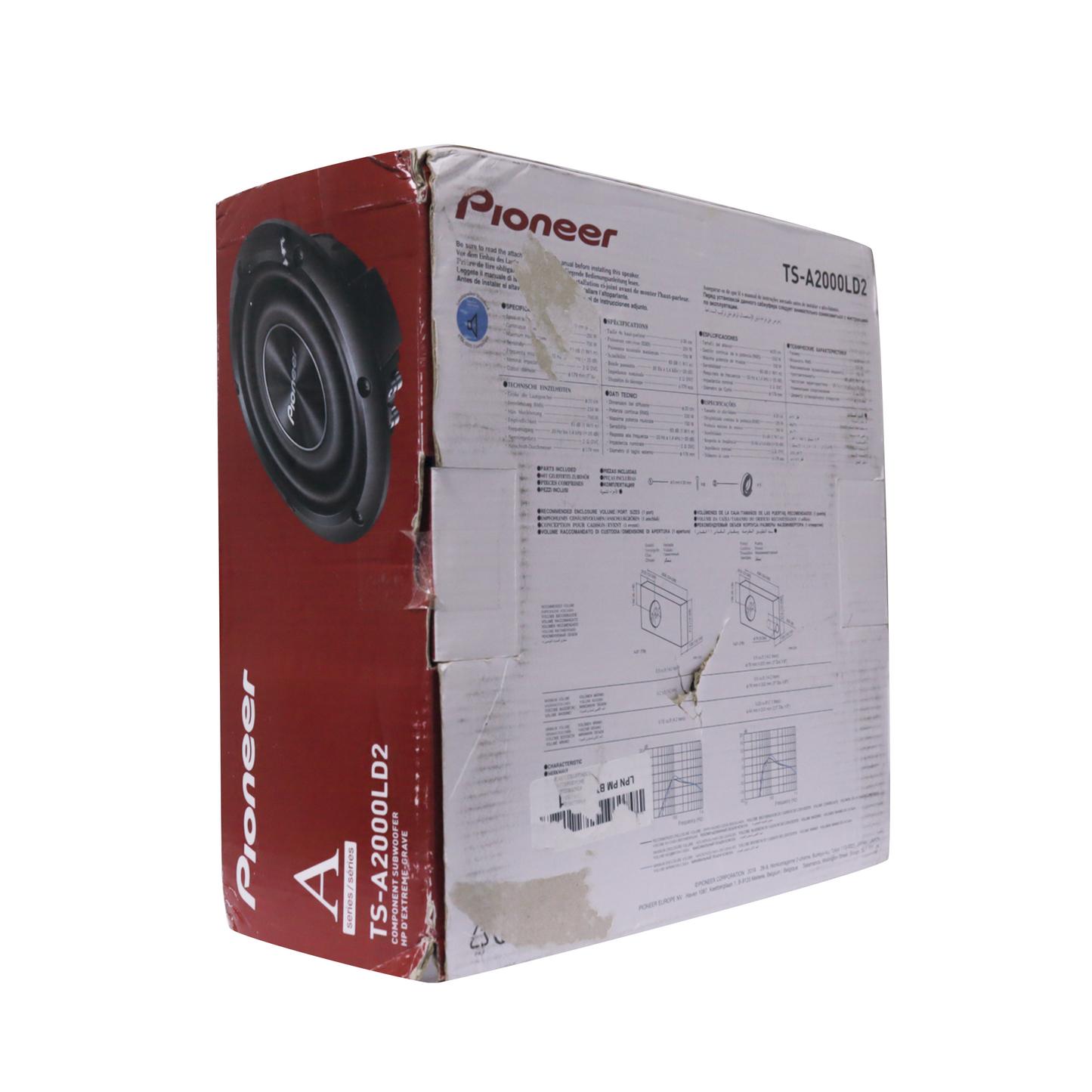 Pioneer 8" 700W Max Subwoofer | Open Box Return