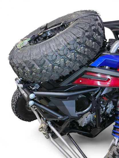 2022+ Polaris RZR Pro R Amp Rear Tire Rack Rear Bumper Combo