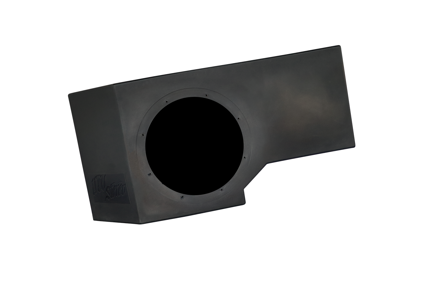 Can-Am® Defender Vented 10" Passenger Subwoofer Enclosure Unloaded | UTVS-DEF-VENC-PASS