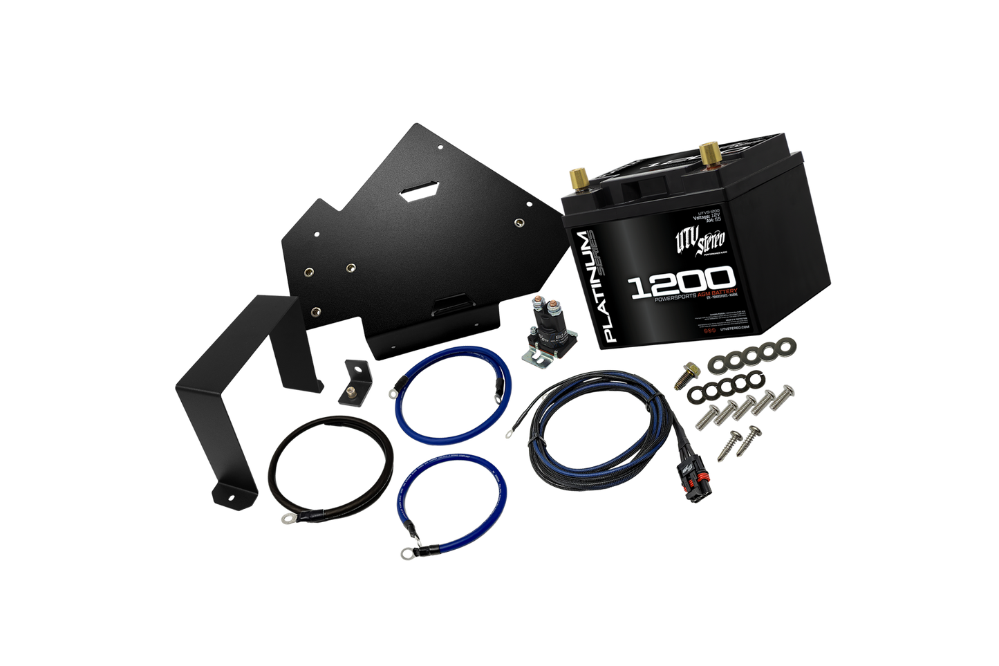 Polaris Ranger 1500 2nd Battery Kit | UTVS-RNG-2BATT-KIT