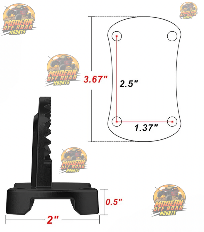 Modern Off-Road™ OG Mount — The Original Carbon Chase Cam System