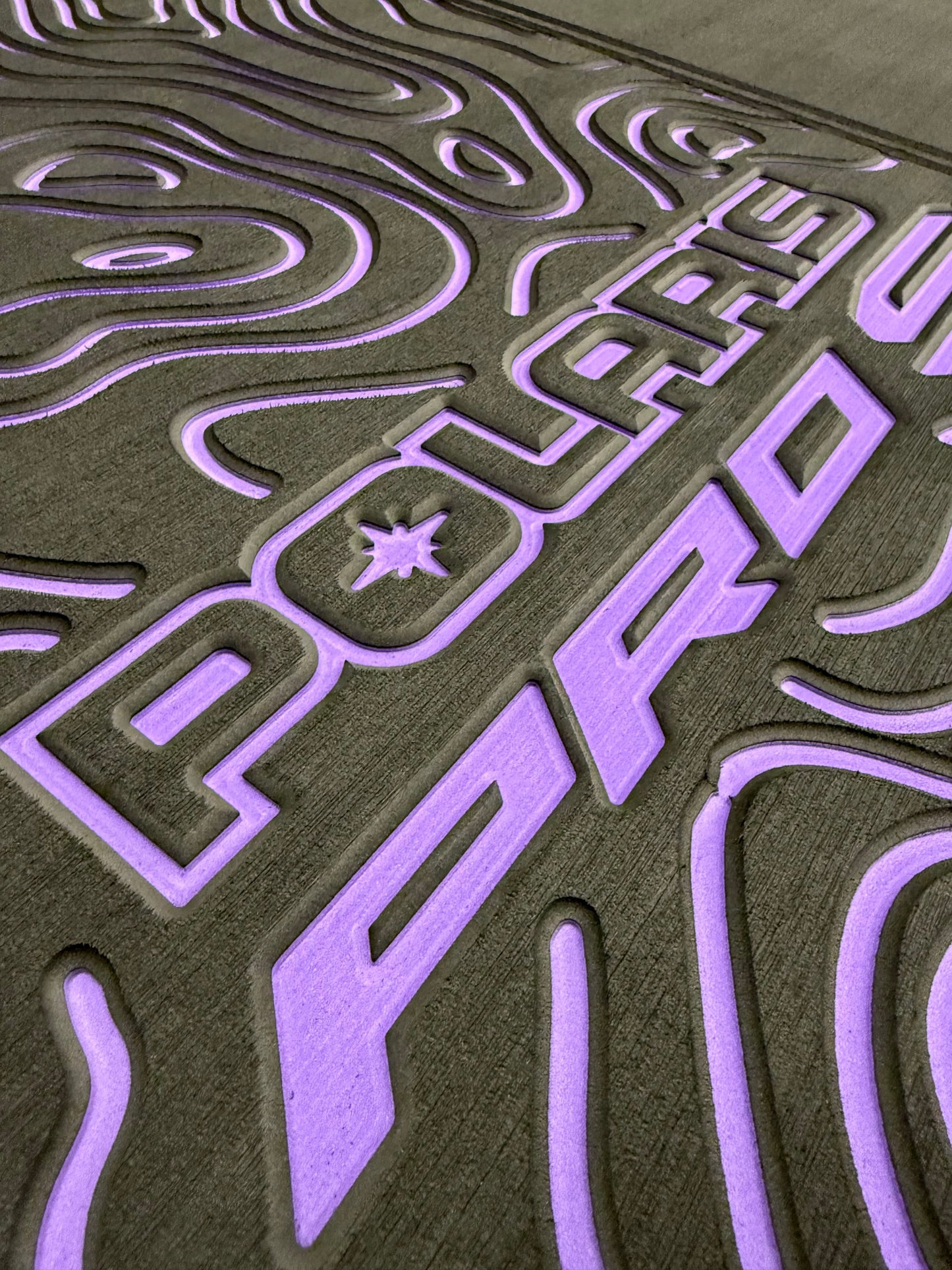 Closer look at CRC Foam’s EVA bed mat on Polaris Pro Series  SXS/UTV, providing slip resistance and custom styling