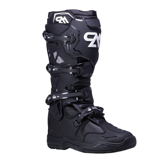 Black/White Mens Hydraulic MX Boots