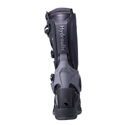Black/Gray Mens Hydraulic MX Boots