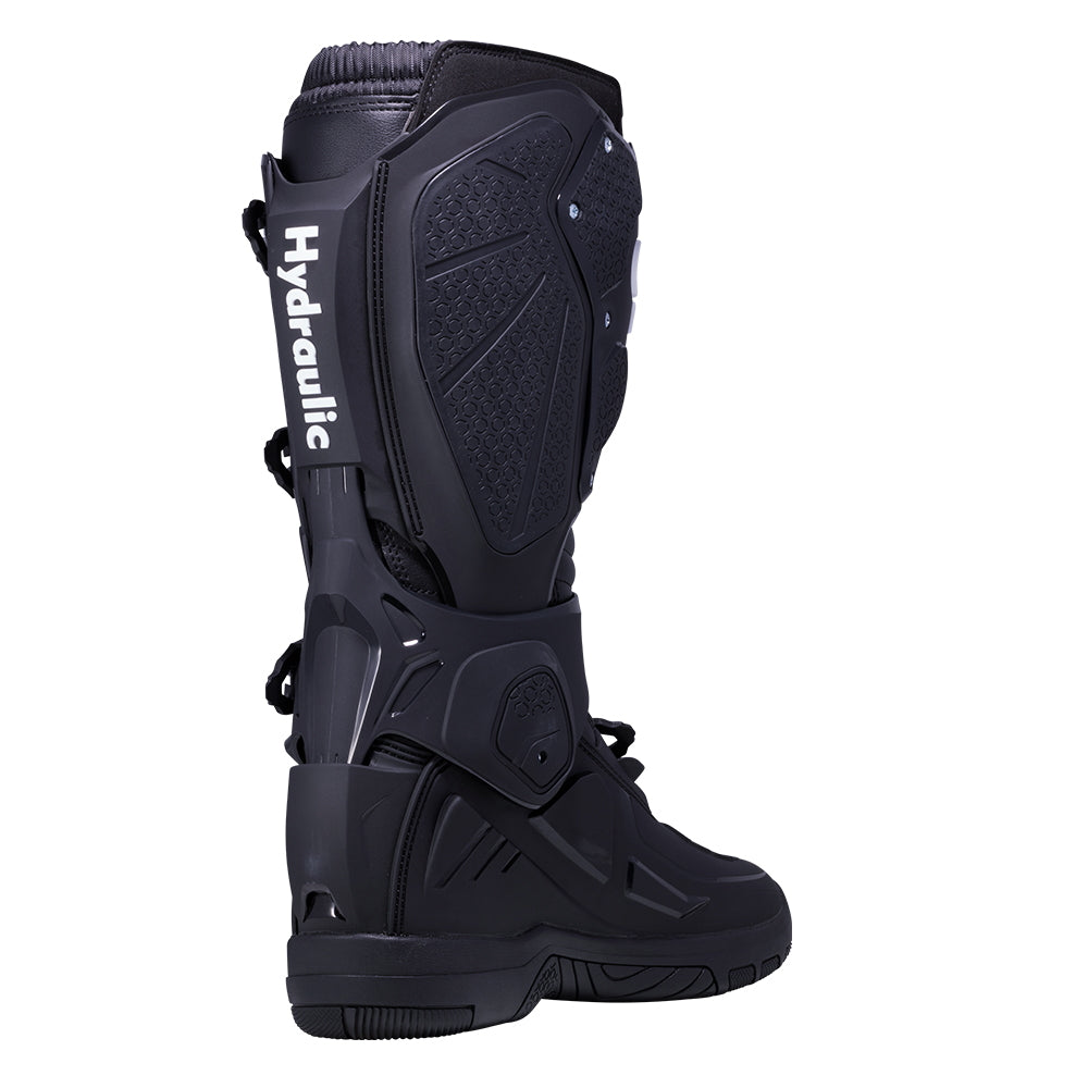 Black/White Mens Hydraulic MX Boots