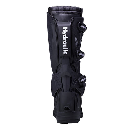 Black/White Mens Hydraulic MX Boots