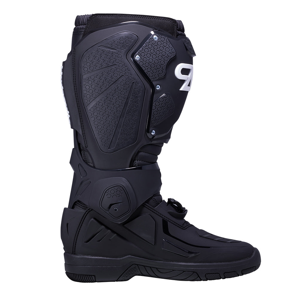 Black/White Mens Hydraulic MX Boots