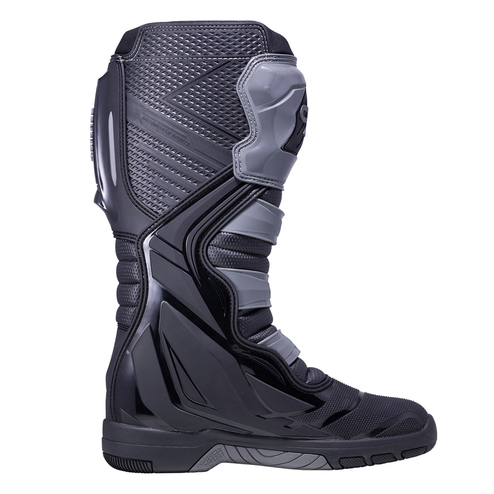 Black/Gray Mens Torched MX Boots