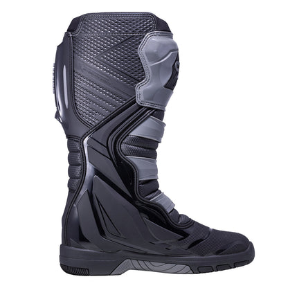 Black/Gray Mens Torched MX Boots