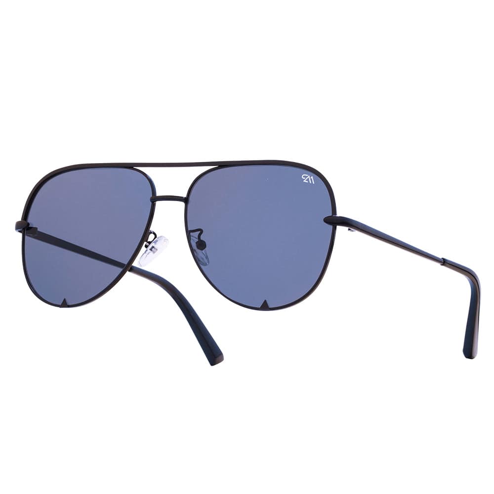 Maverick Sunglasses – Black Frame, Grey Polarized Lens | Pure Adrenaline
