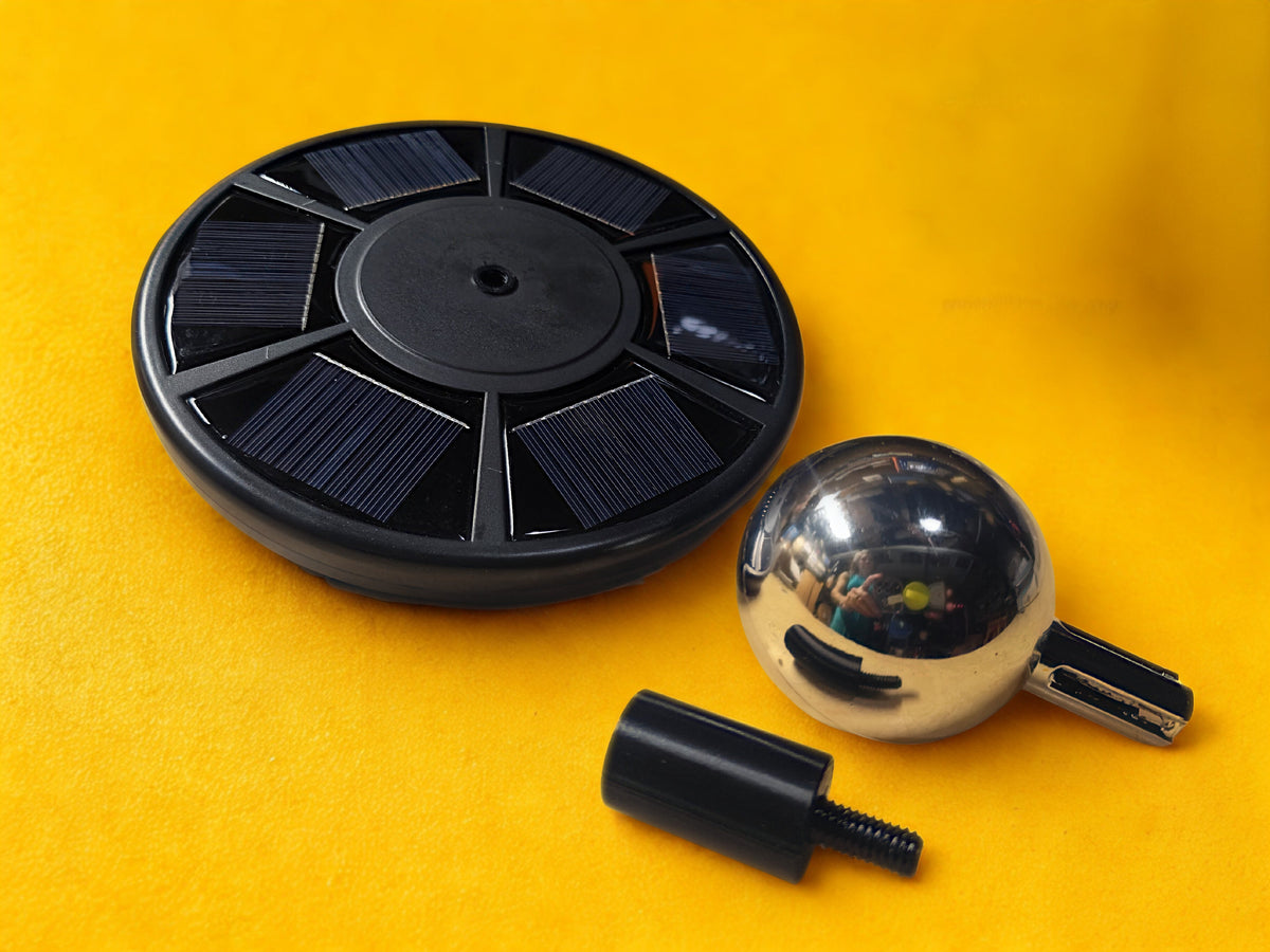 Solar Flag Light + Ball Adapter Kit