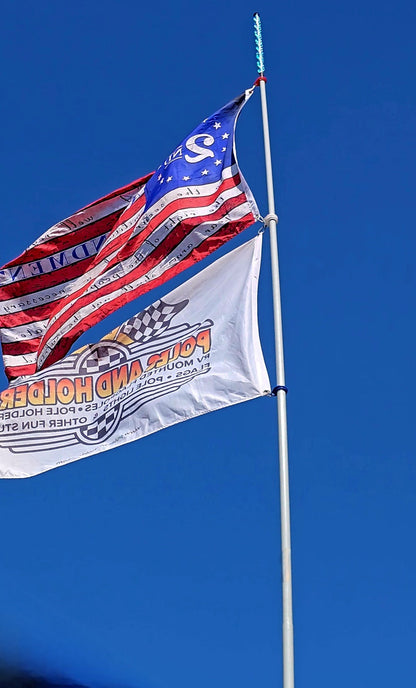 *NEW PRODUCT* Freedom Rings Set - for Two 3x5' Flags