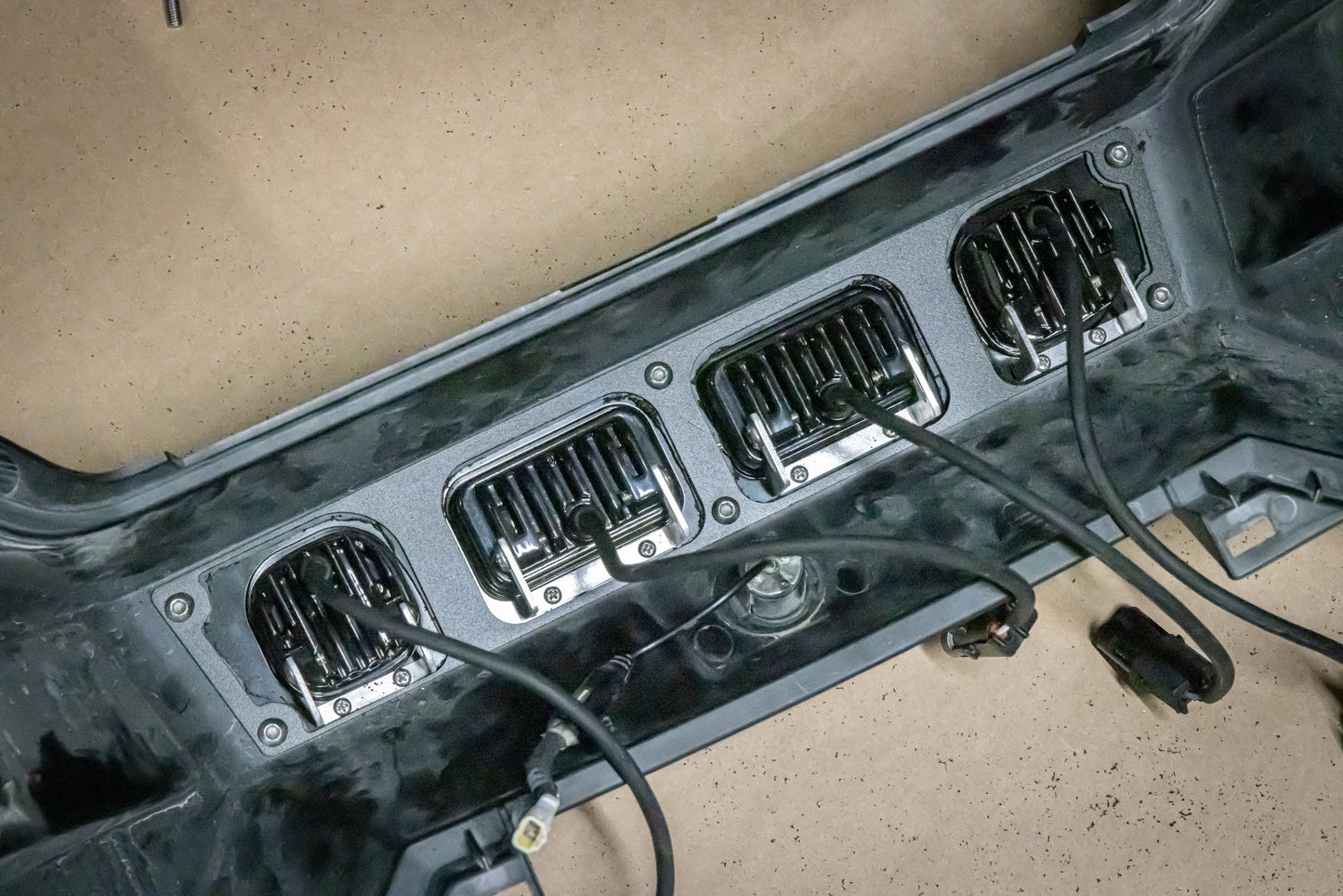 StayFlush Polaris Pro/R Billet Chase Light Mount